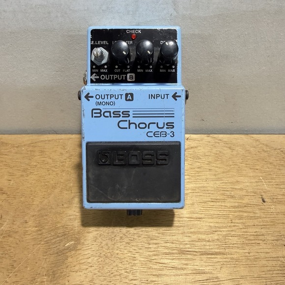 Boss Other - Boss CEB-3 Bass Chorus Analog Chorus Effects Pedal for Bass Guitar CEB-3 Model